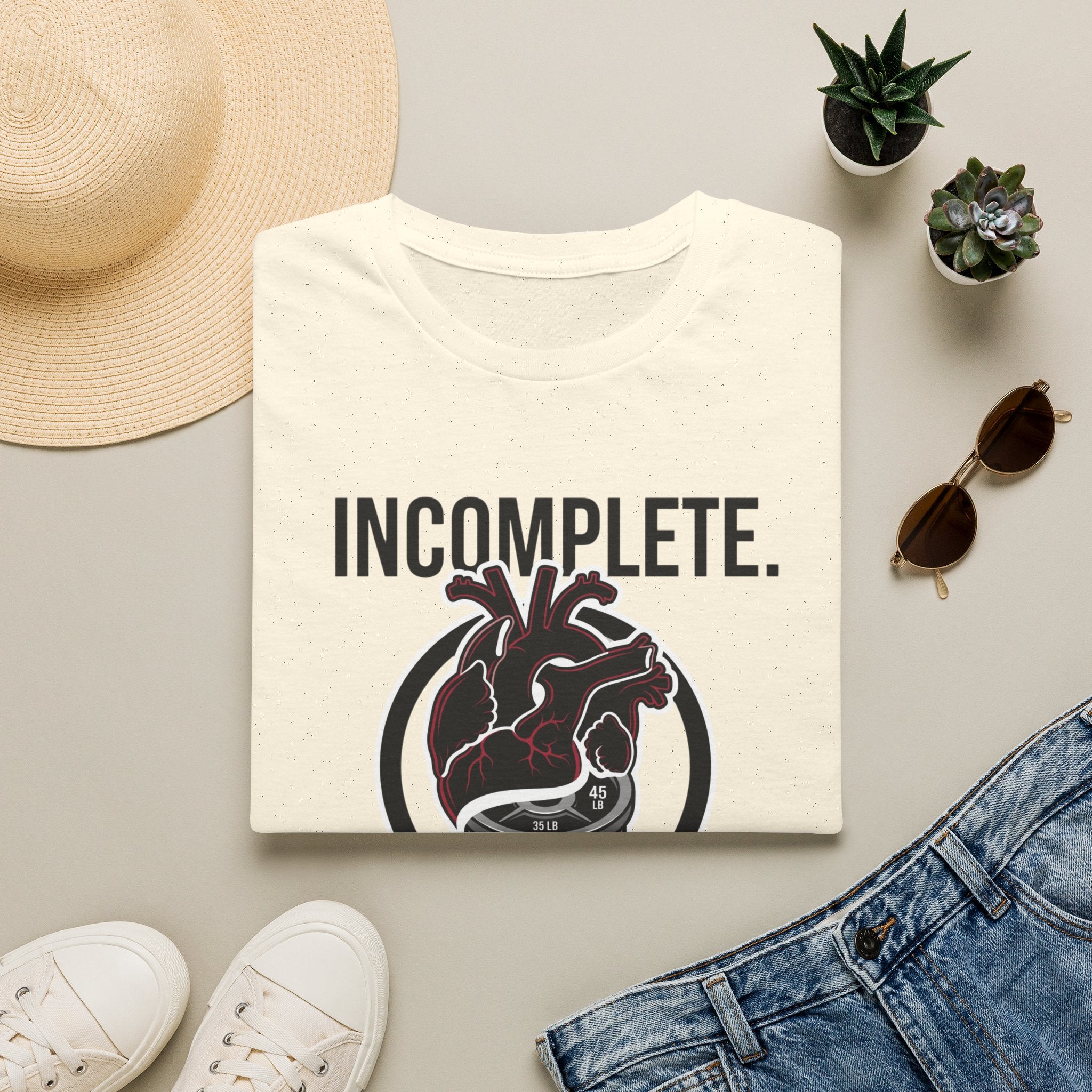 Incomplete Heart - Gym T-Shirt