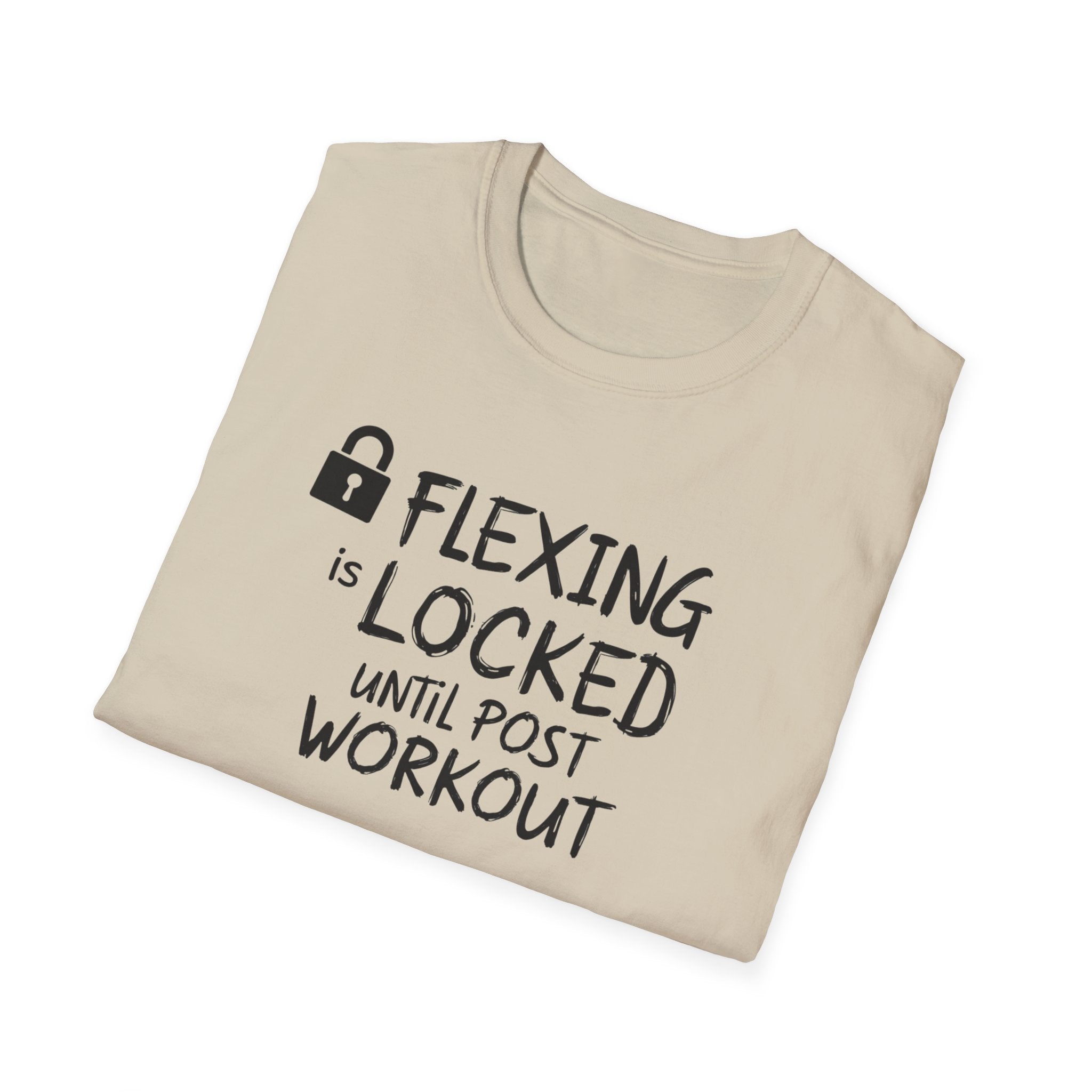 Flexing Locked – Post-Pump Protocol T-Shirt