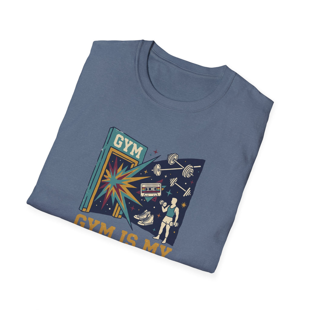 Gym is my escape - colorful T-Shirt