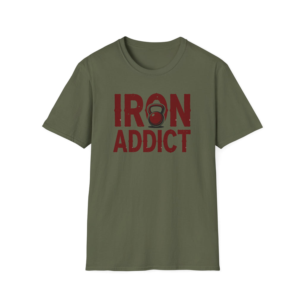 Iron Addict – Kettlebell Edition T-Shirt