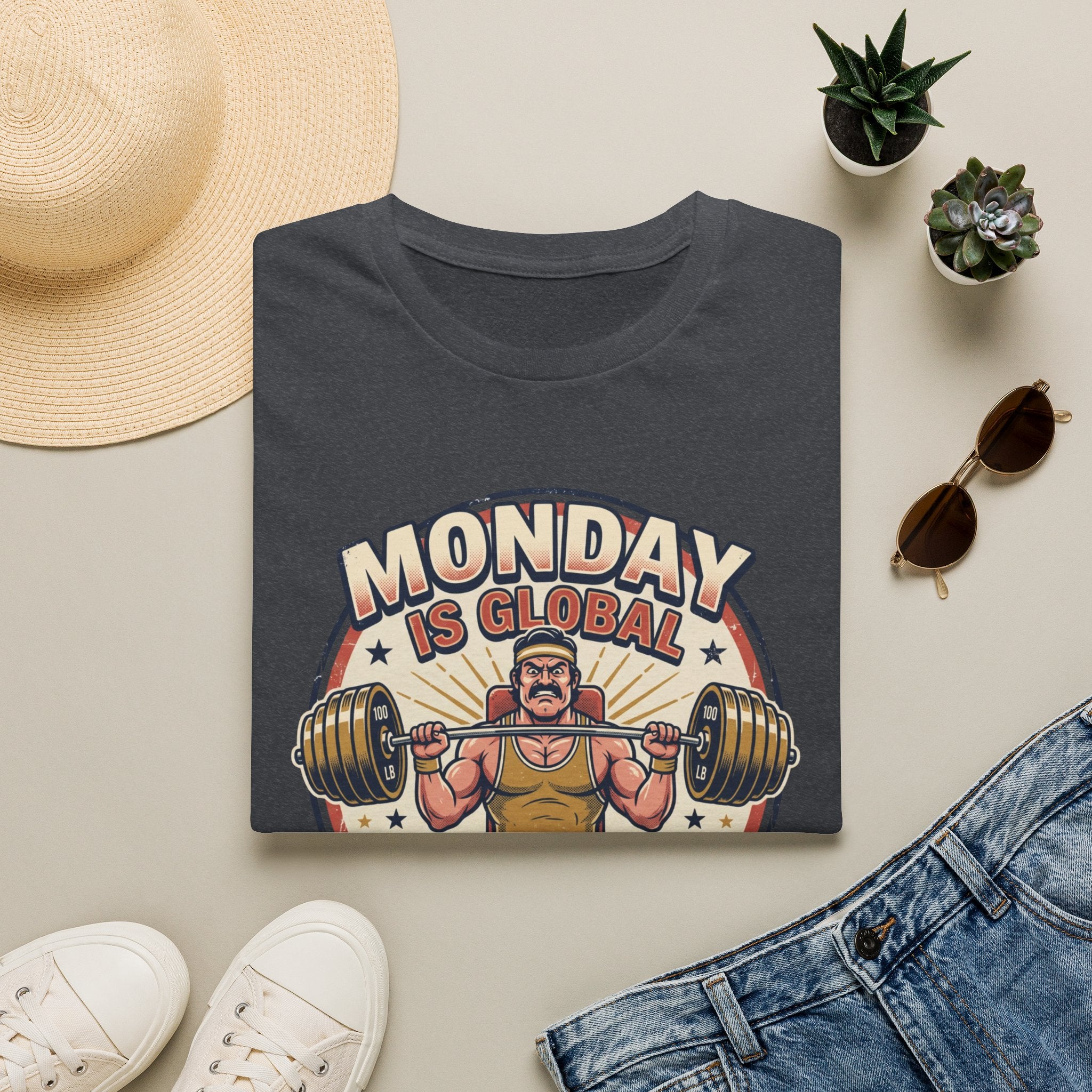 Monday is Global chest day - Global event T-Shirt