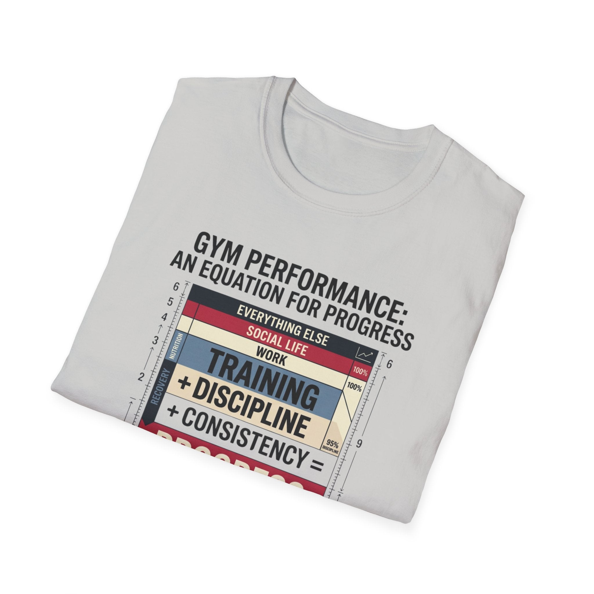 Gym Performance - An equation for progress T-Shirt