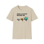 When Caffeine Kicks In – Brain Upgrade Sequence T-Shirt