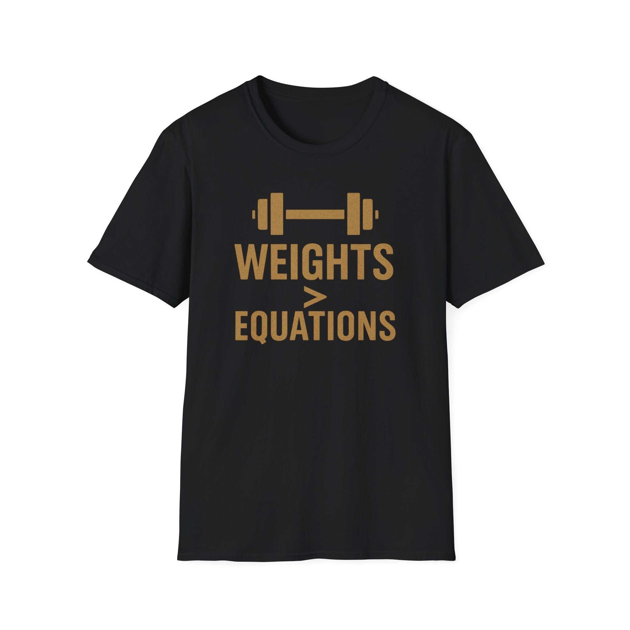 Weights > Equations – Glow Mode Edition T-Shirt