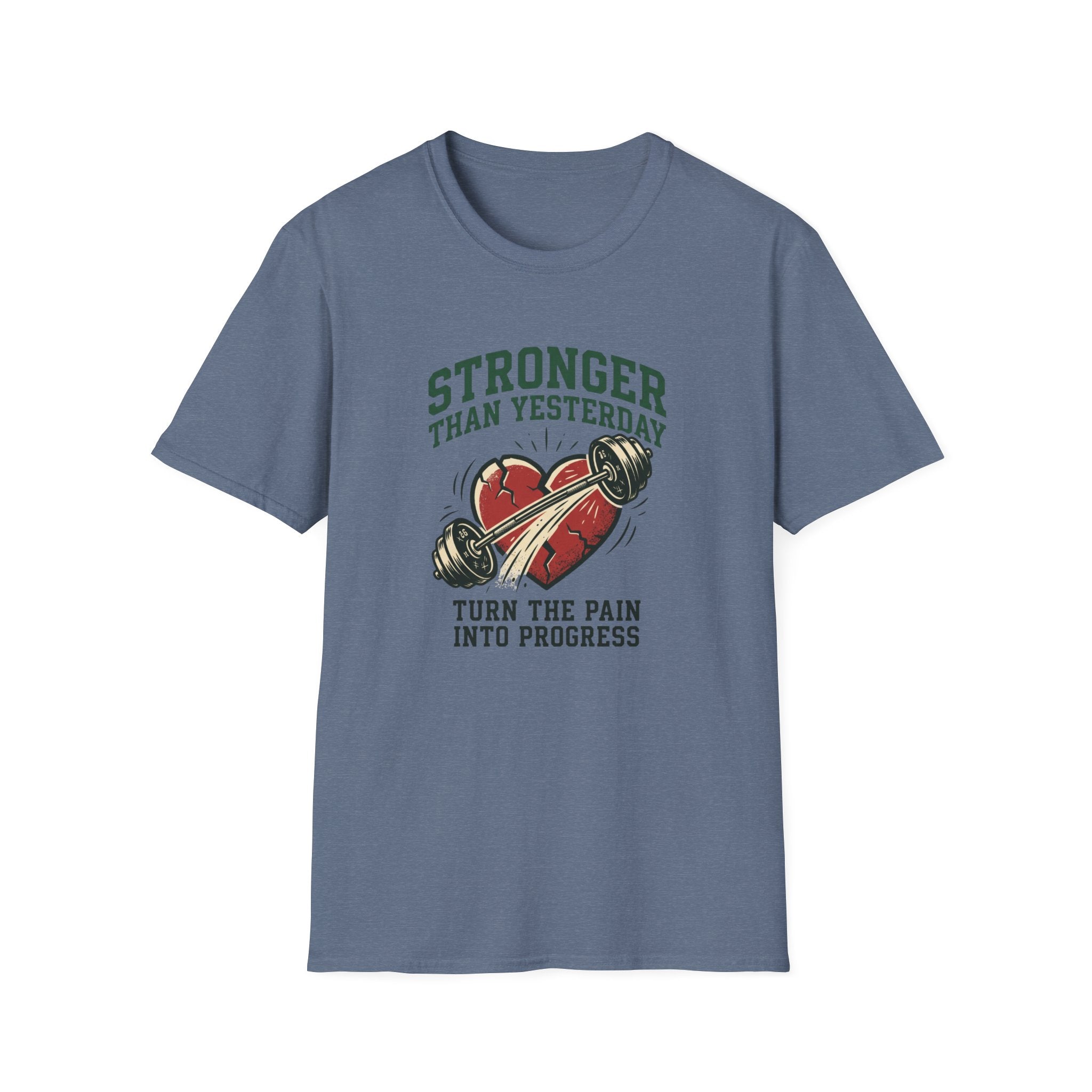 Stronger than yesterday - turn pain into progress T-Shirt