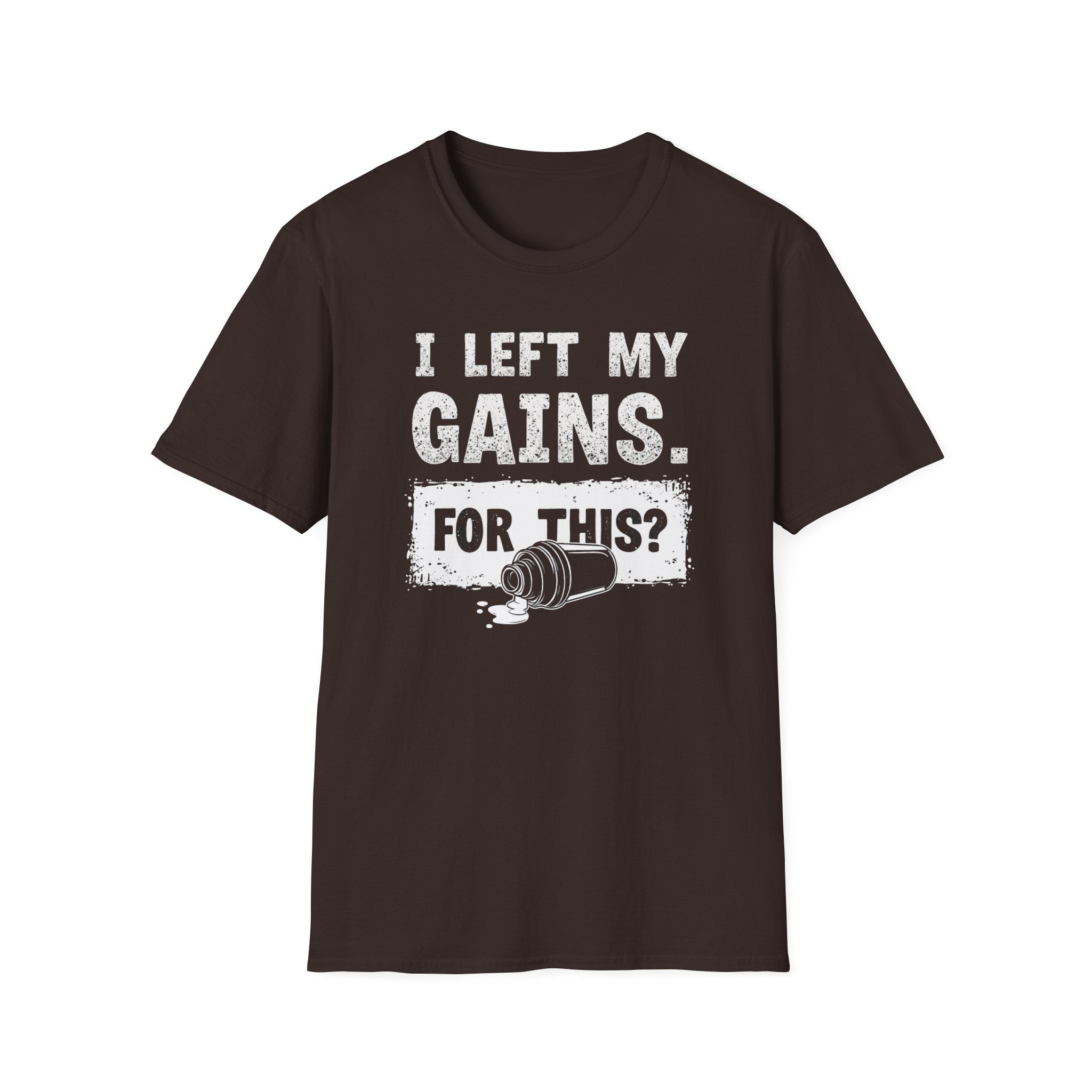 I Left My Gains for This? (Vintage Grunge Edition) T-Shirt