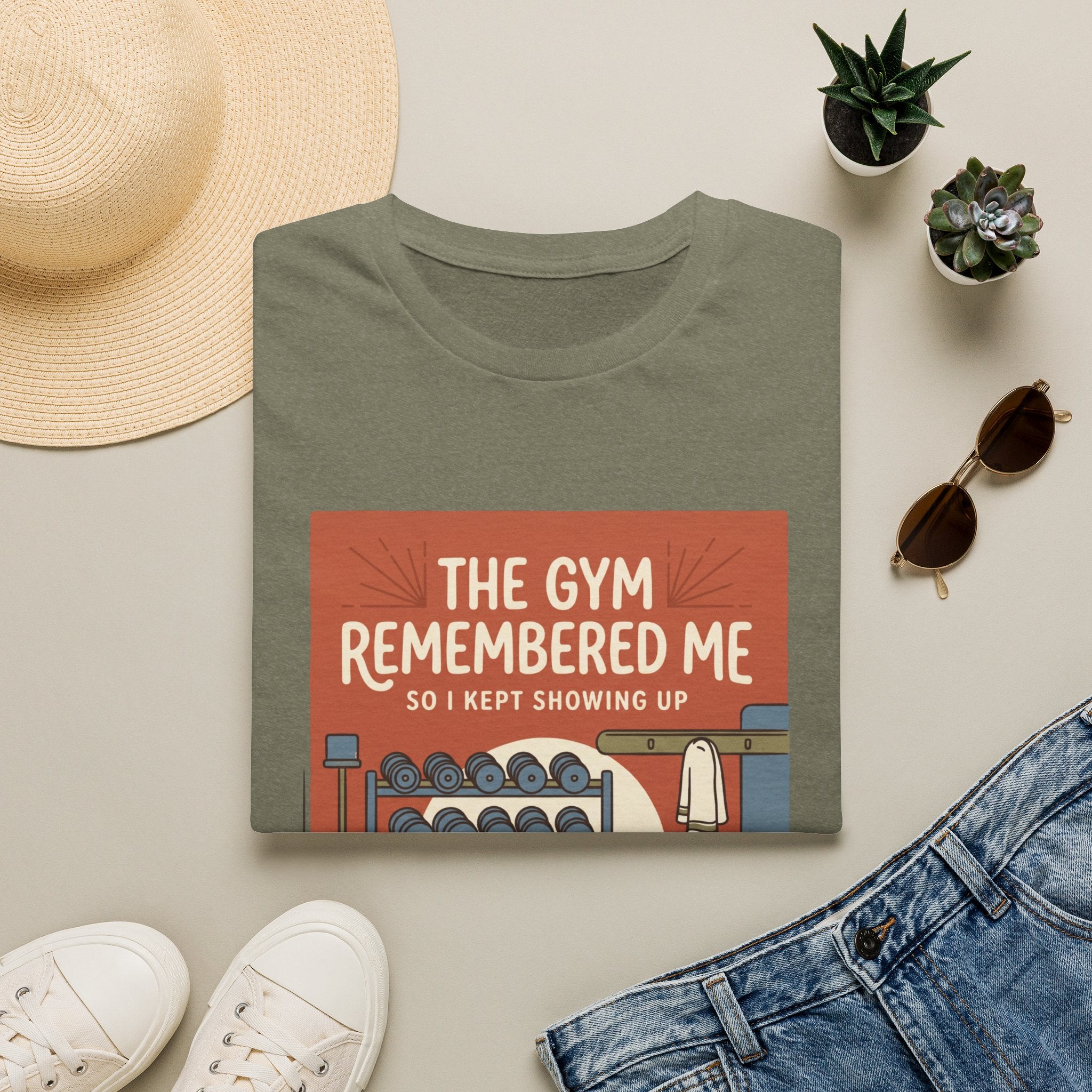 The gym remembered me T-Shirt