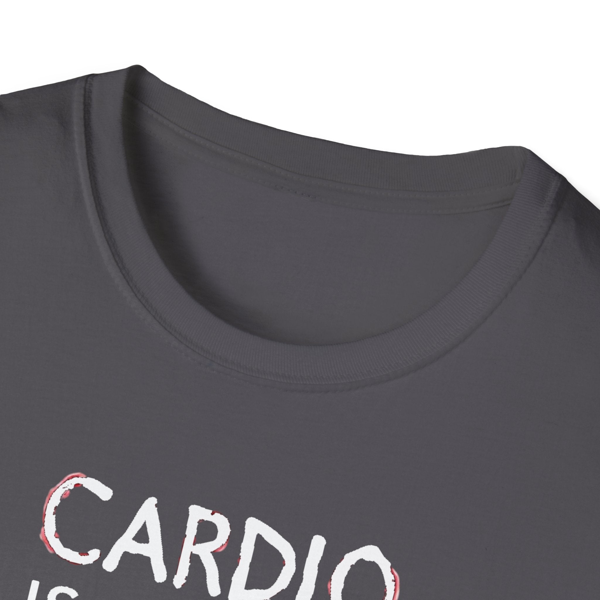 Cardio Is a Scam typo T-Shirt