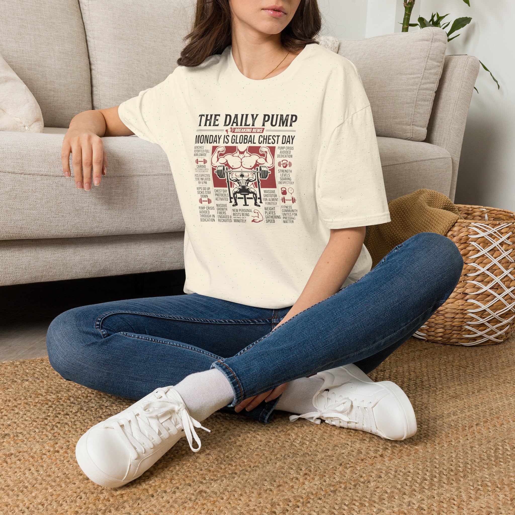 Monday is Global chest day - Breaking news T-Shirt