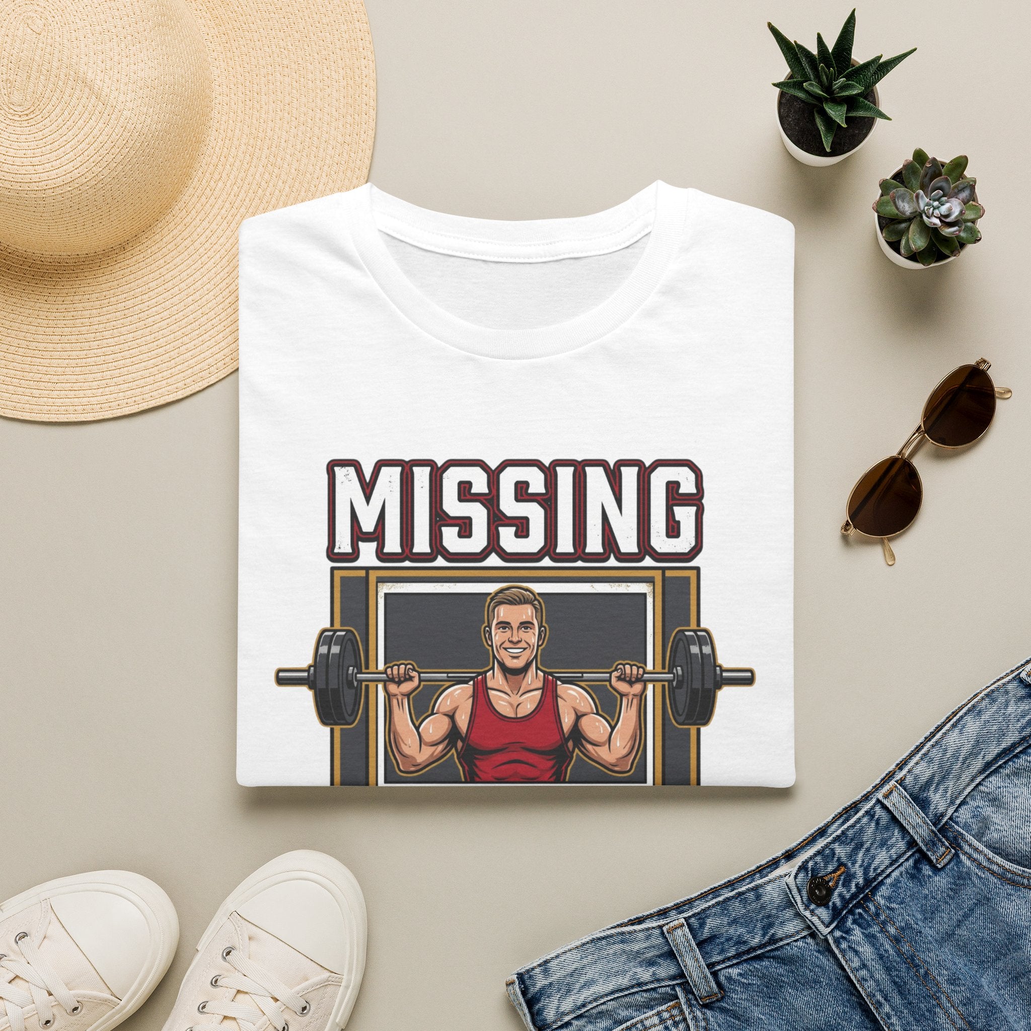 Missing - Probably at Gym T-Shirt