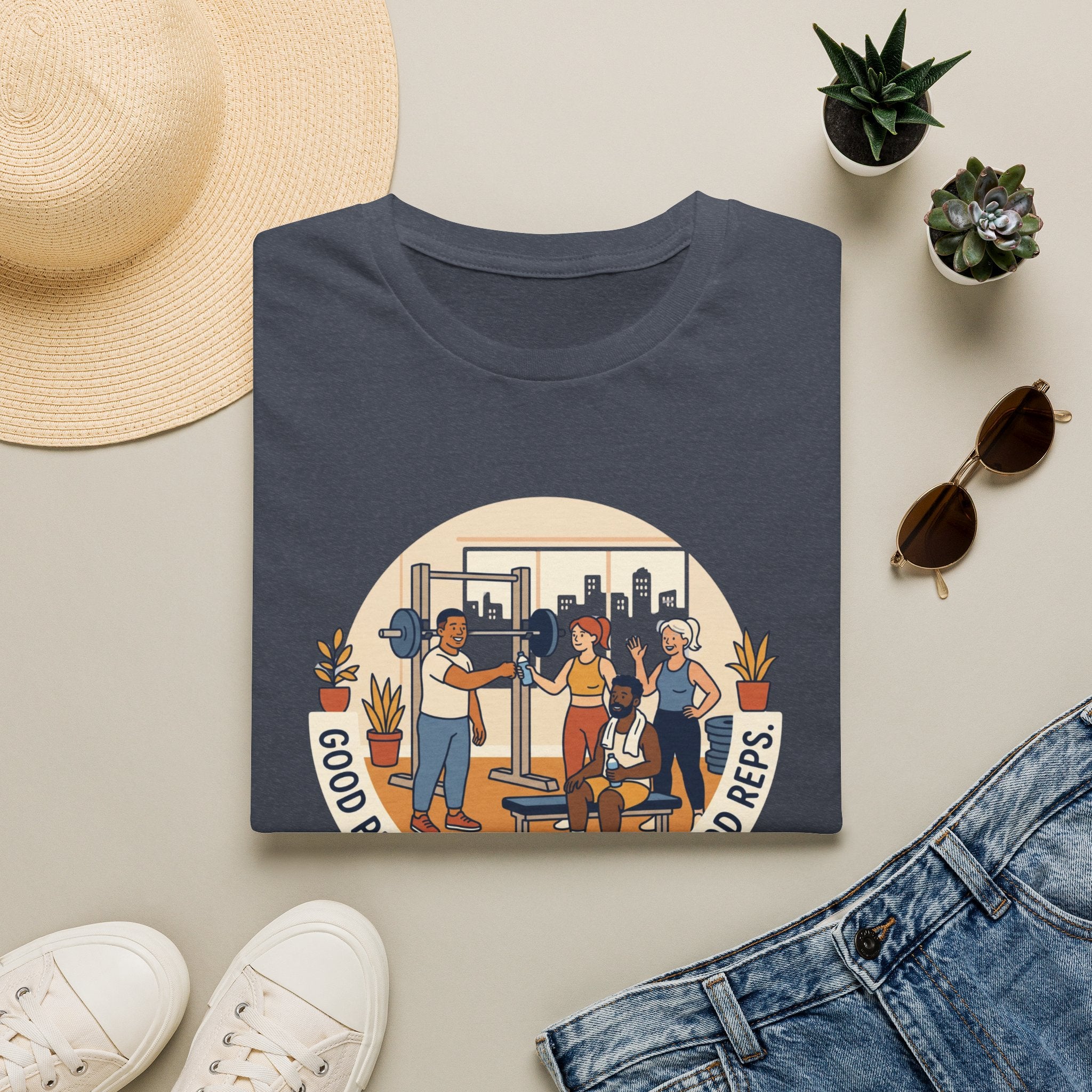 Good people. Good energy. Good reps T-Shirt