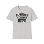 Repenting Between Reps – Bold Faith & Fitness  Tshirt