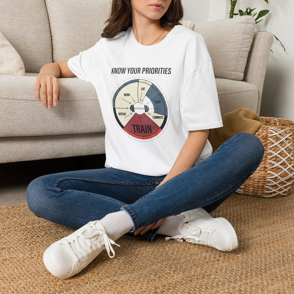 Know your priorities - Every hour supports the prioroty copy T-Shirt