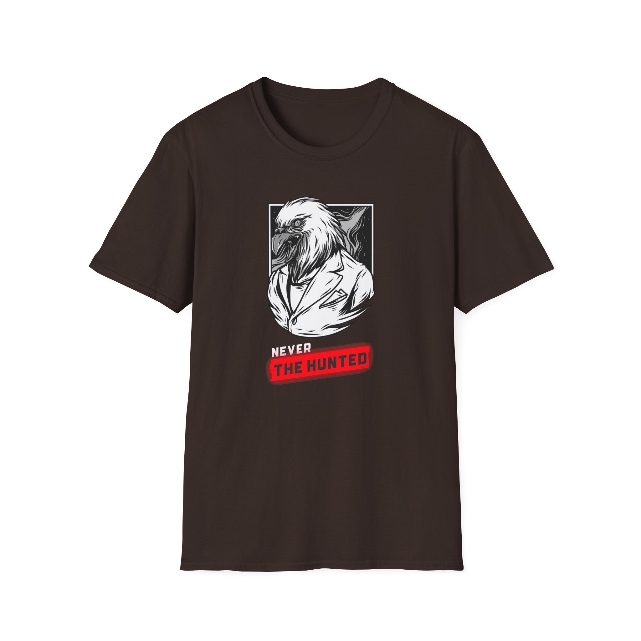 Never the hunted Eagle T-Shirt