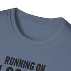 Running on 4 Scoops of BCAAs T-Shirt