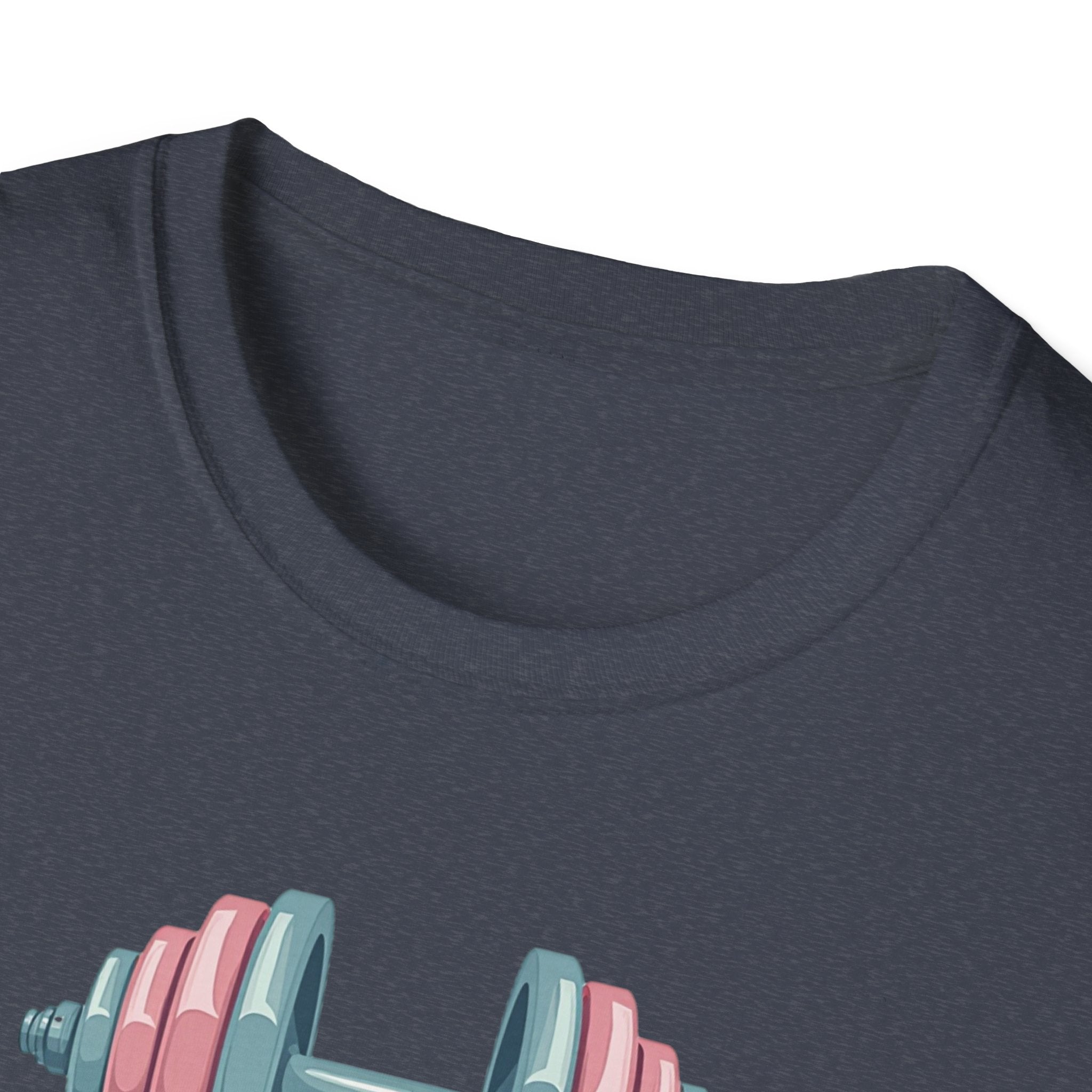 Lift Heavy, Stress Less – Barbell Bliss Edition T-Shirt