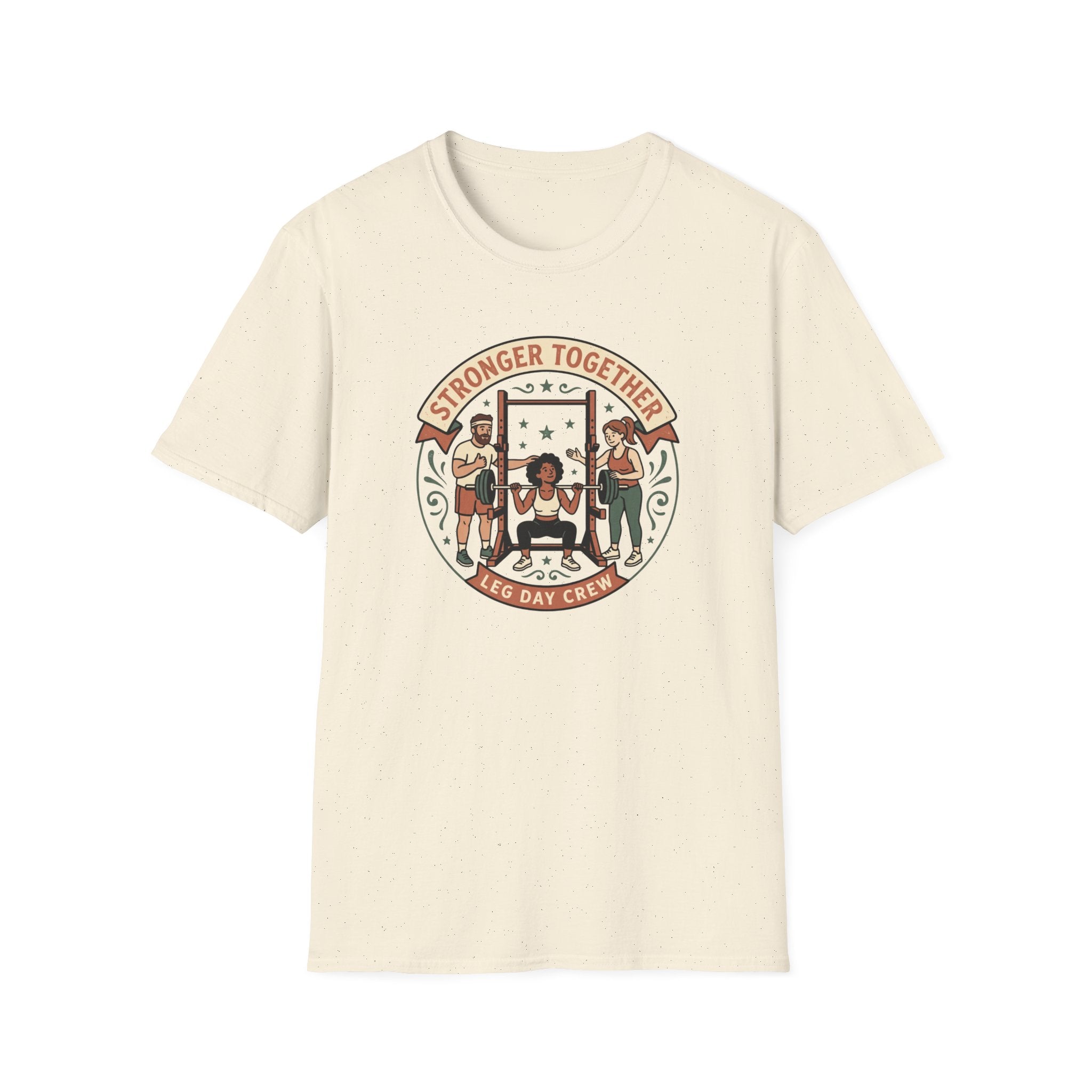 Stronger together, leg day crew T-Shirt