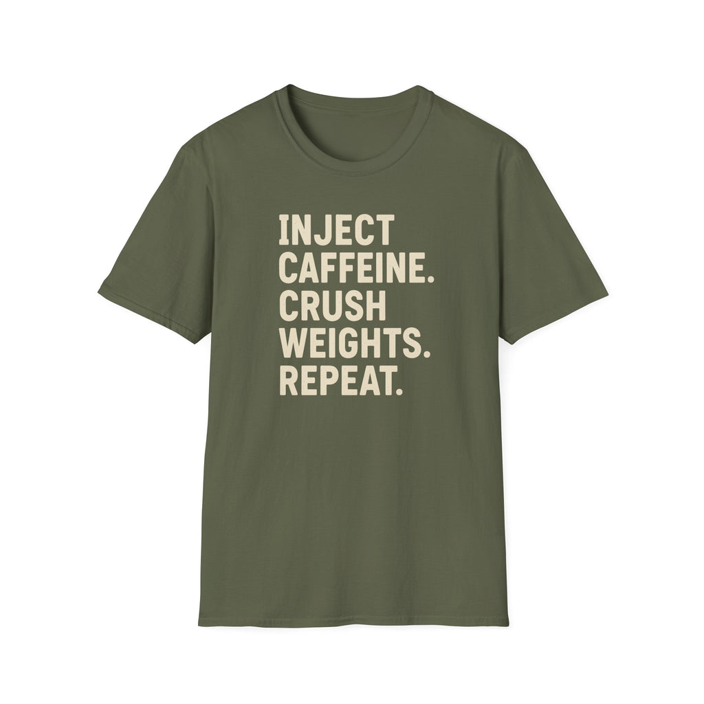Inject. Crush. Repeat. T-Shirt