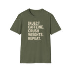 Inject. Crush. Repeat. T-Shirt