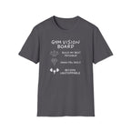 Gym Vision Board – Neon Goals Edition T-Shirt