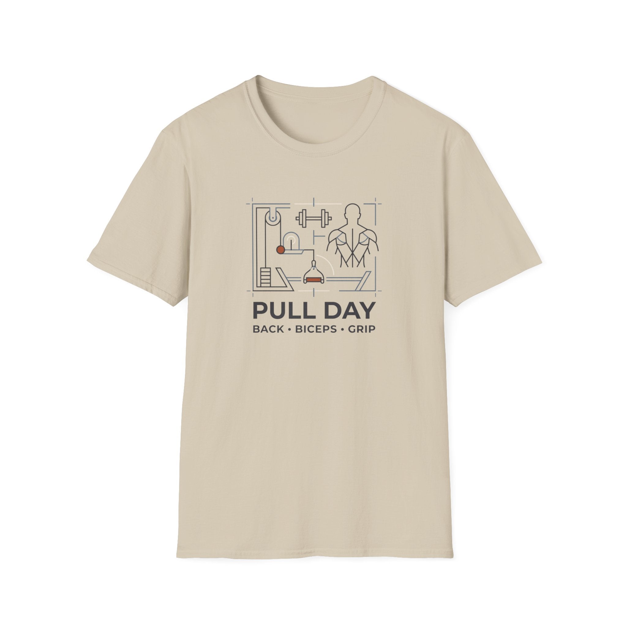 Pull day - Back. Biceps. Grip T-Shirt
