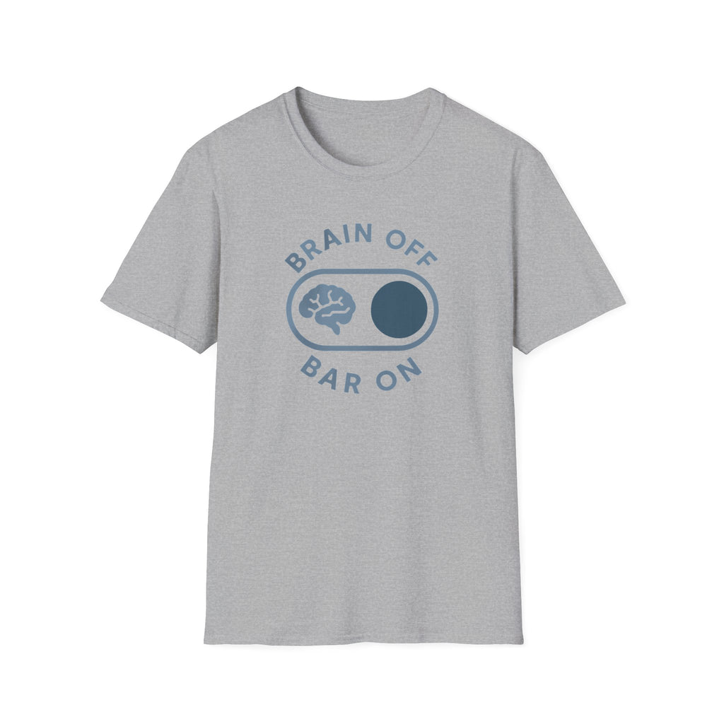 Brain Off Bar On – Powerlifting Switch T-Shirt