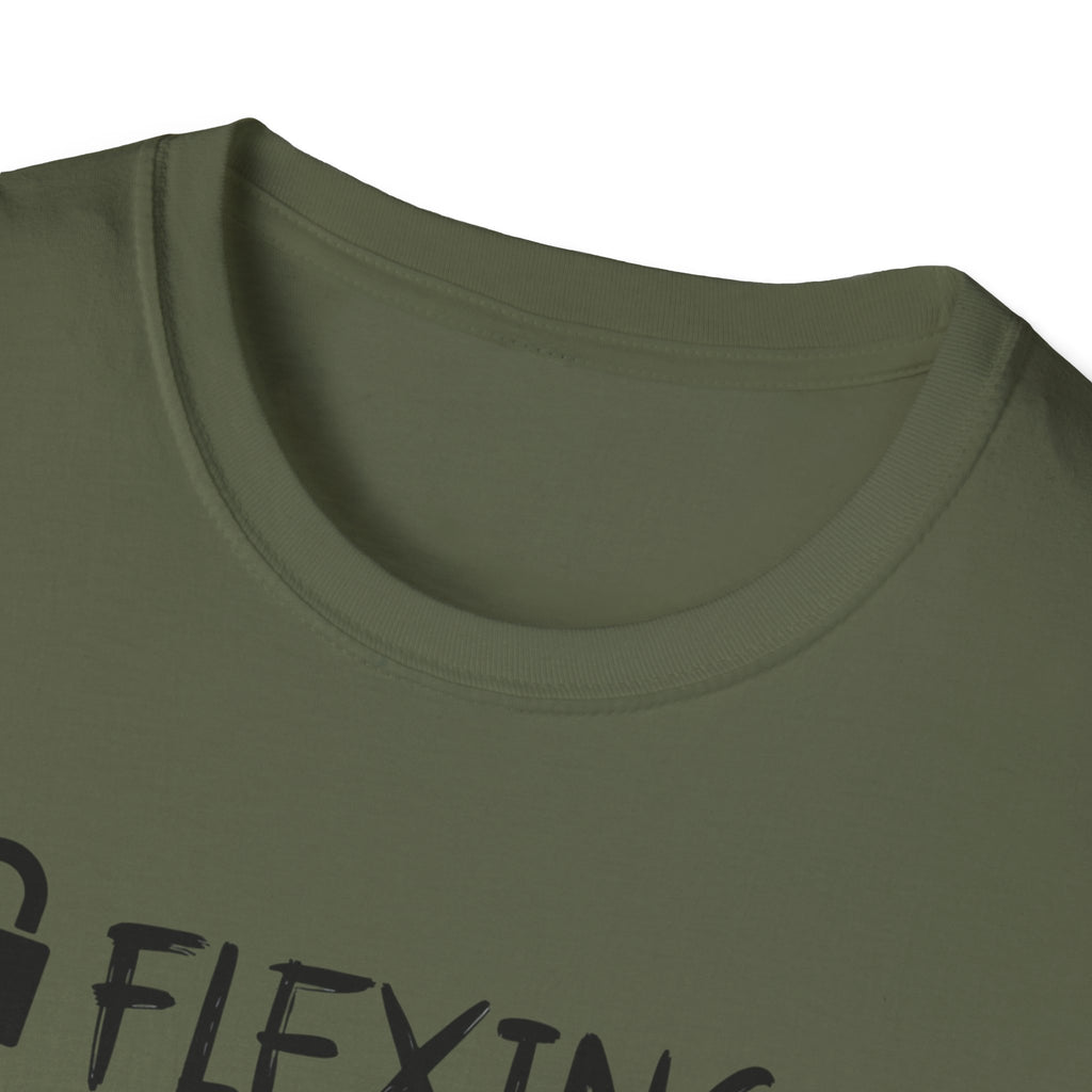 Flexing Locked – Post-Pump Protocol T-Shirt