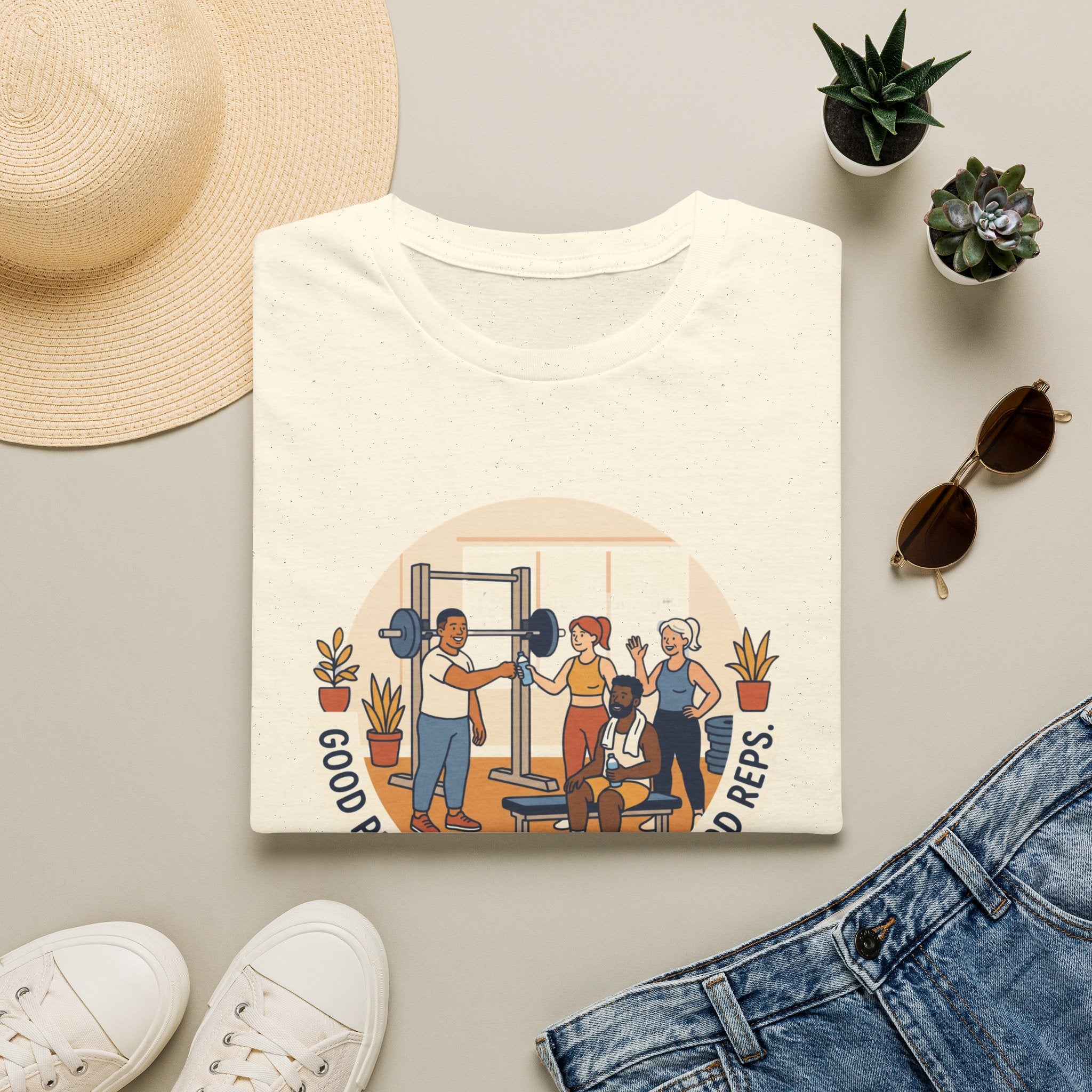 Good people. Good energy. Good reps T-Shirt