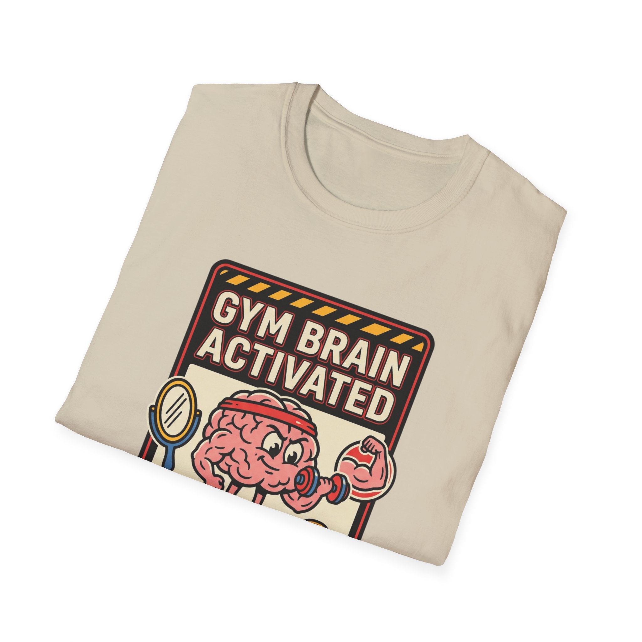 Gym brain activated T-Shirt