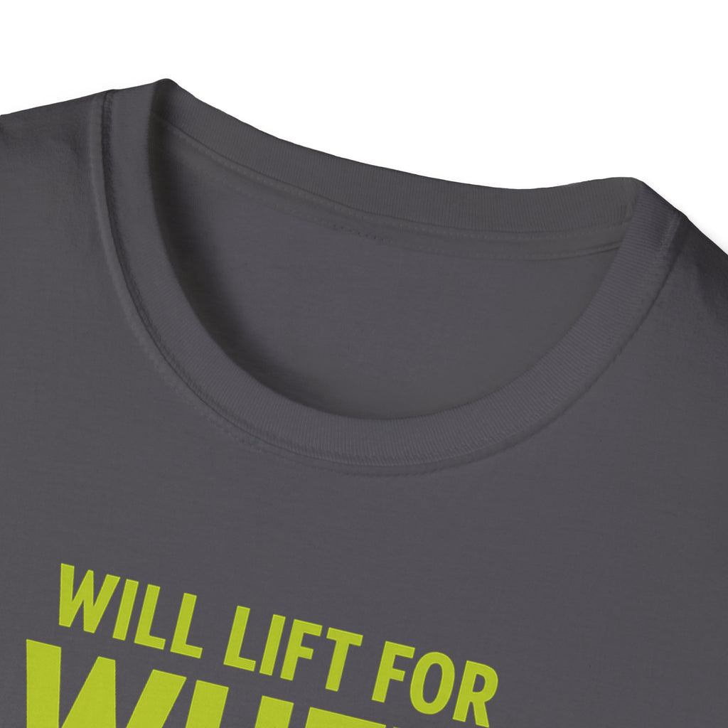 Will Lift for Whey – Scoop Edition T-Shirt