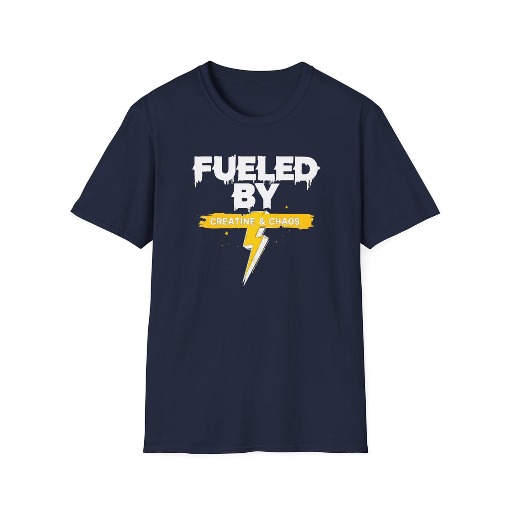Fueled by Creatine & Chaos – Energetic Chaos Edition T-Shirt