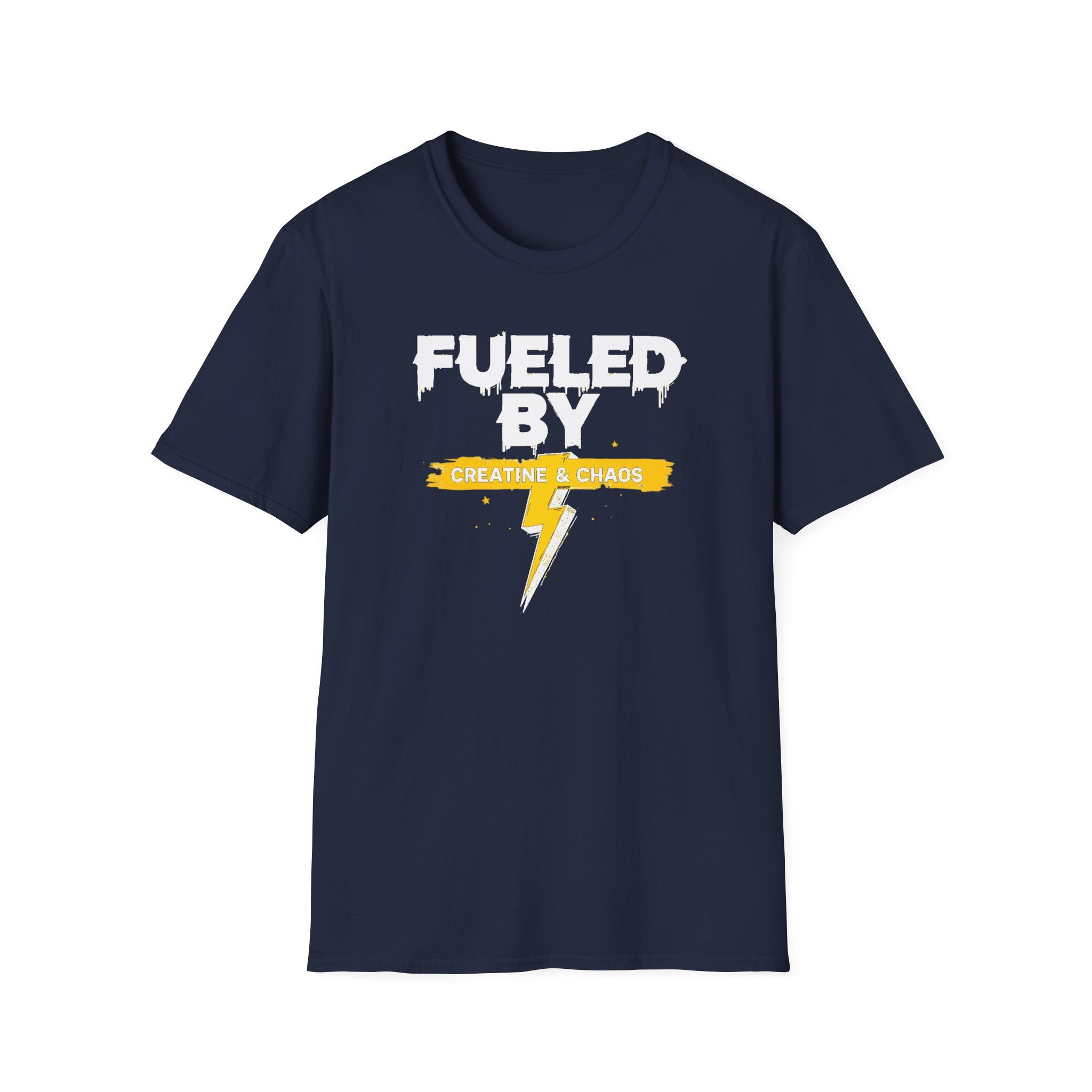 Fueled by Creatine & Chaos – Energetic Chaos Edition T-Shirt