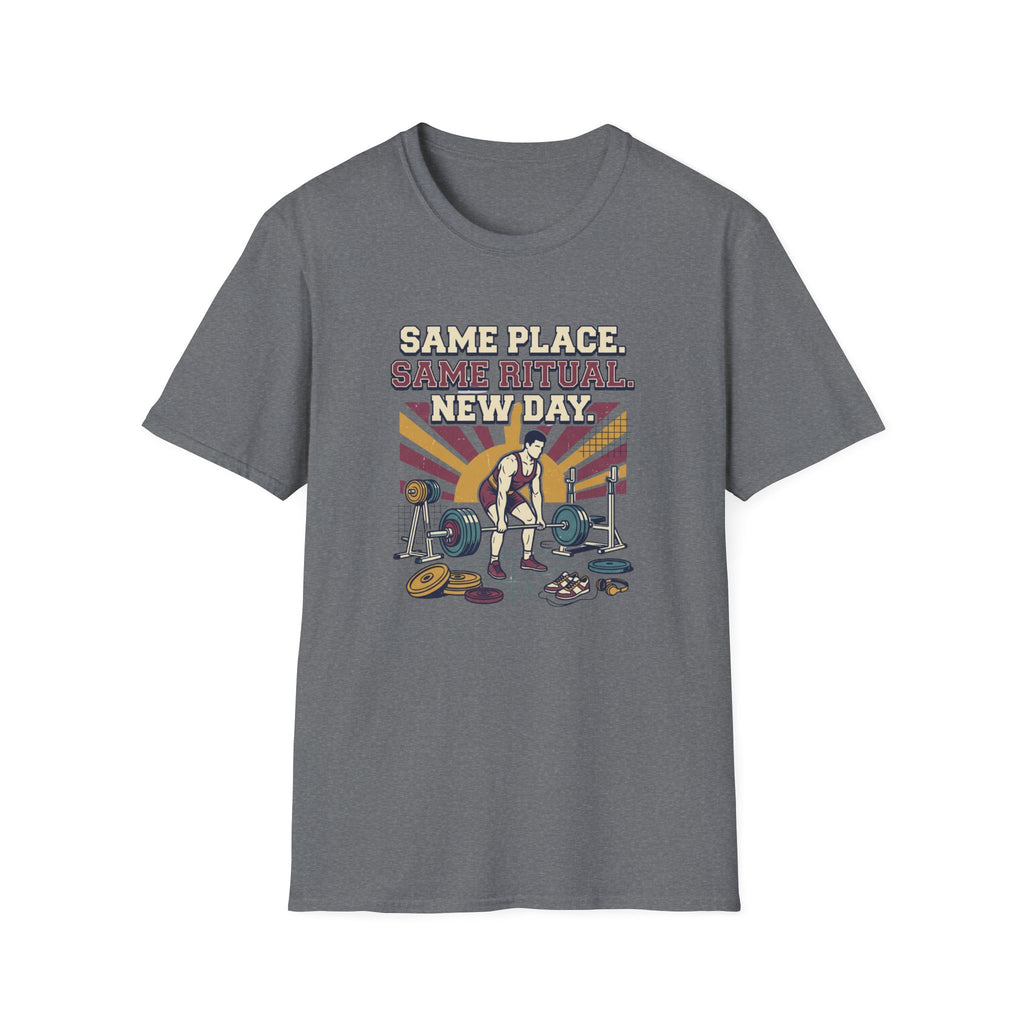 Same place. Same Ritual. New day T-Shirt