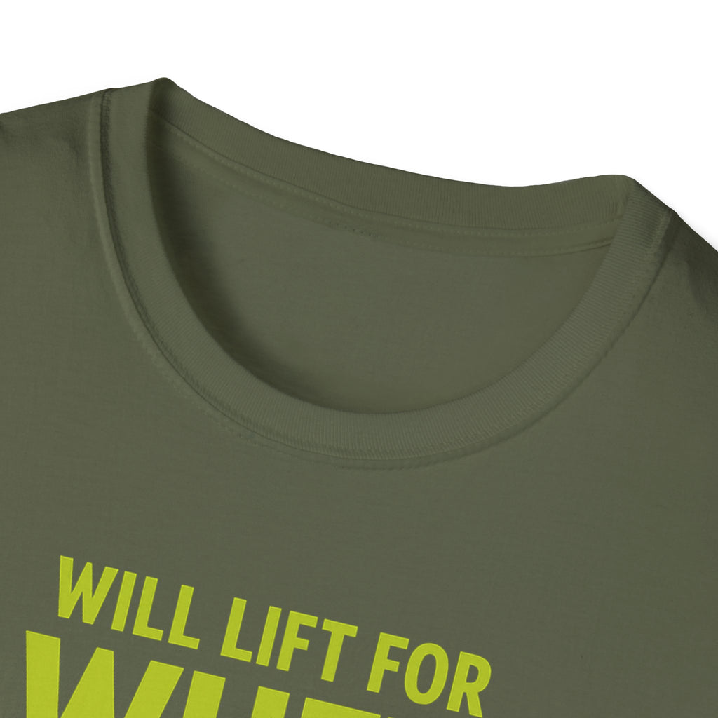 Will Lift for Whey – Scoop Edition T-Shirt