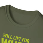 Will Lift for Whey – Scoop Edition T-Shirt