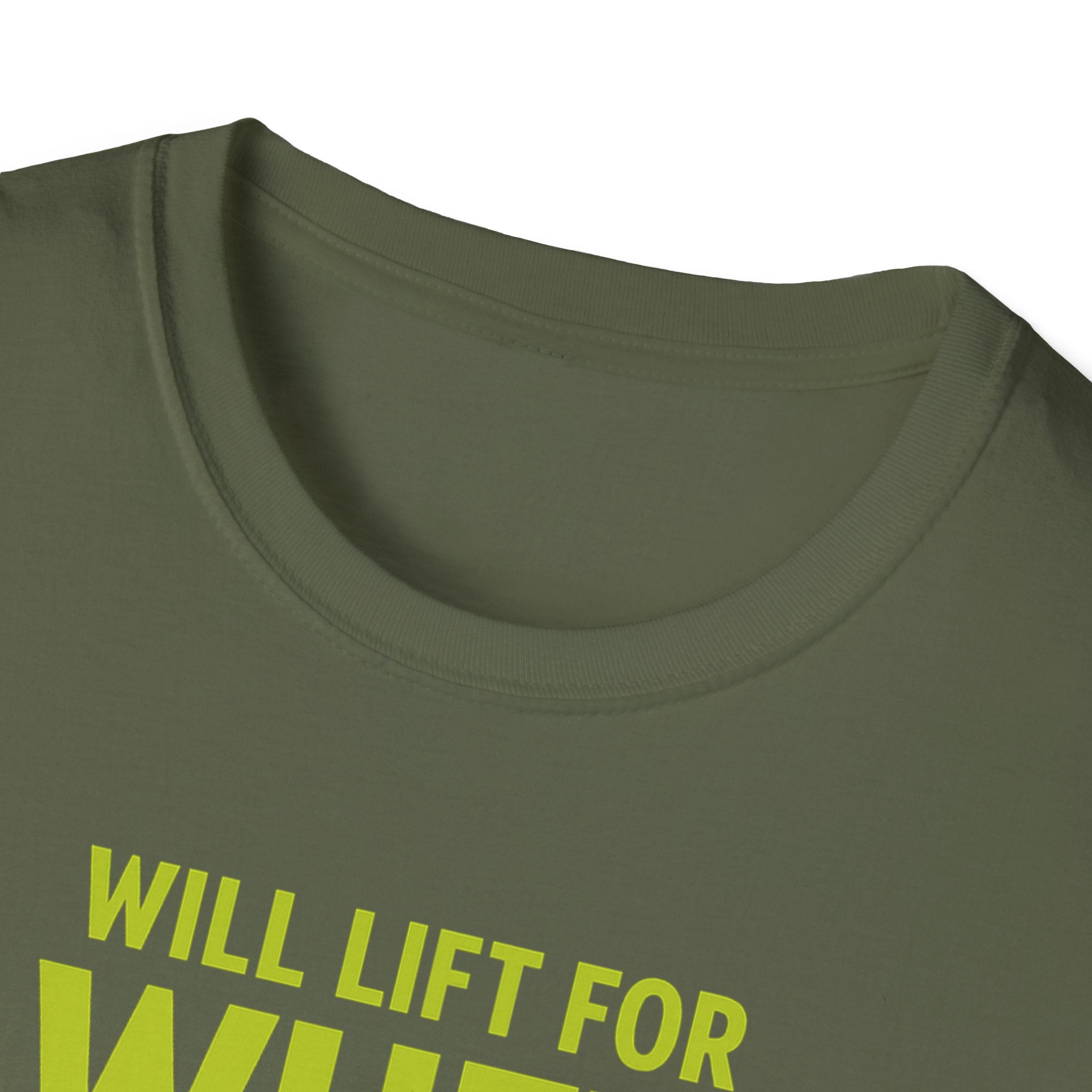 Will Lift for Whey – Scoop Edition T-Shirt