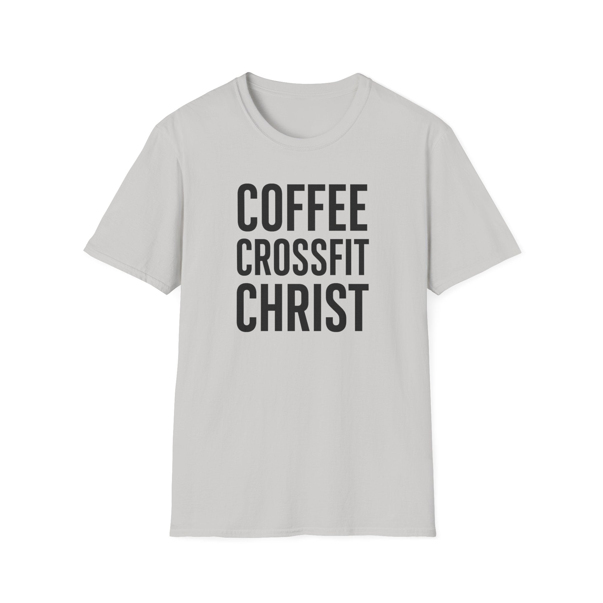 Coffee. CrossFit. Christ. – Bold Faith & Fitness Tshirt