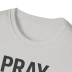 Pray. Lift. Repeat. – Faith and Focus Gym Tshirt