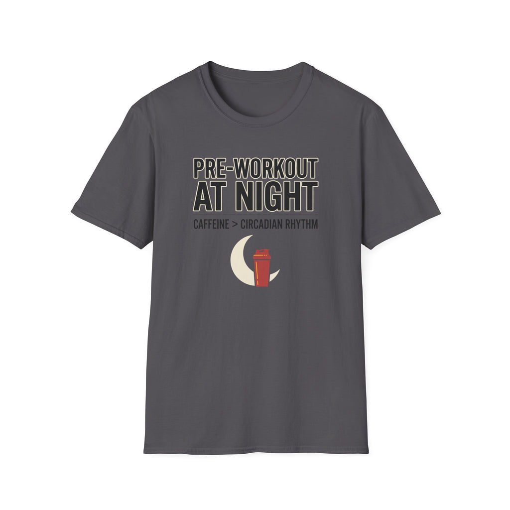 Pre at night - Caffeine > Circadian Rythm T-Shirt