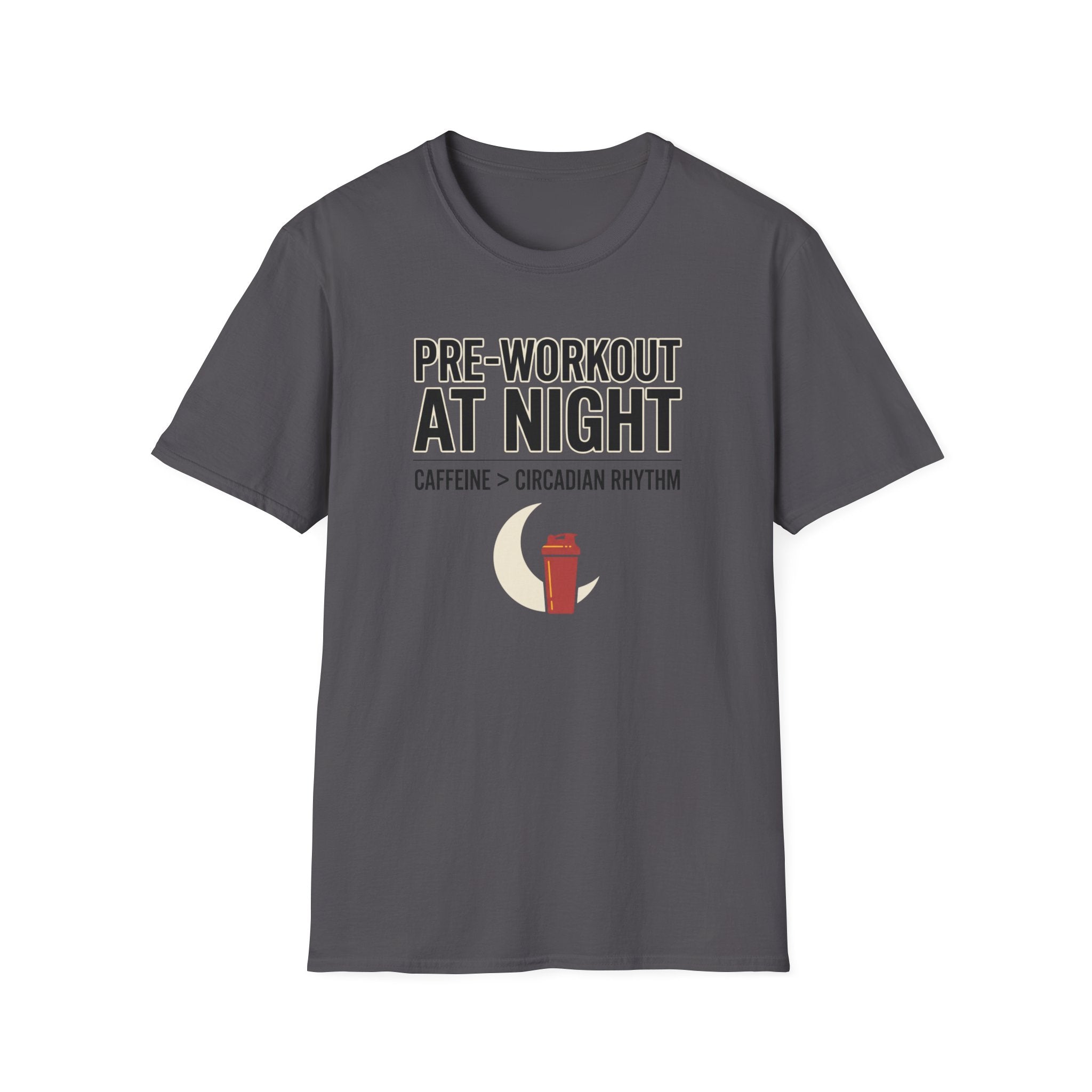 Pre at night - Caffeine > Circadian Rythm T-Shirt