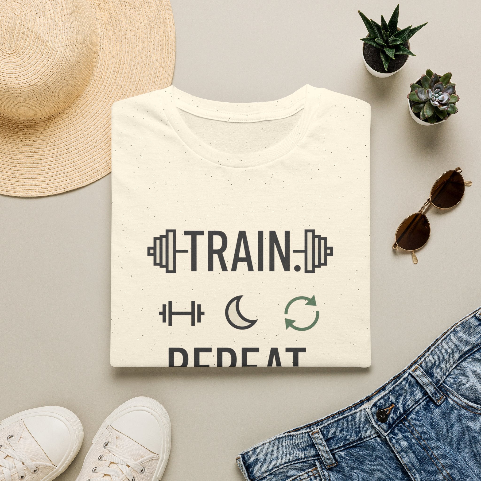 Train. Repeat T-Shirt