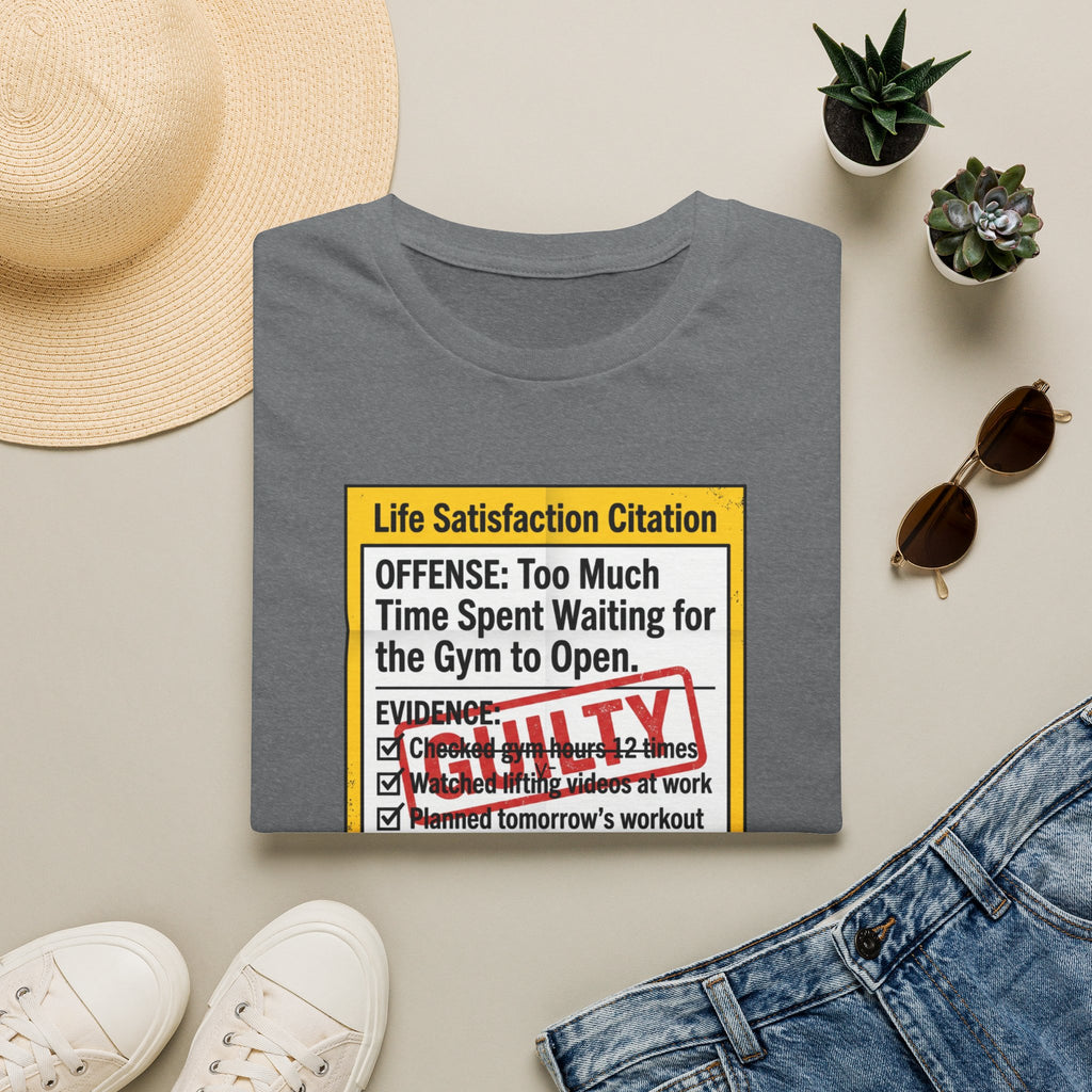 Guilty - Day not started without gym T-Shirt