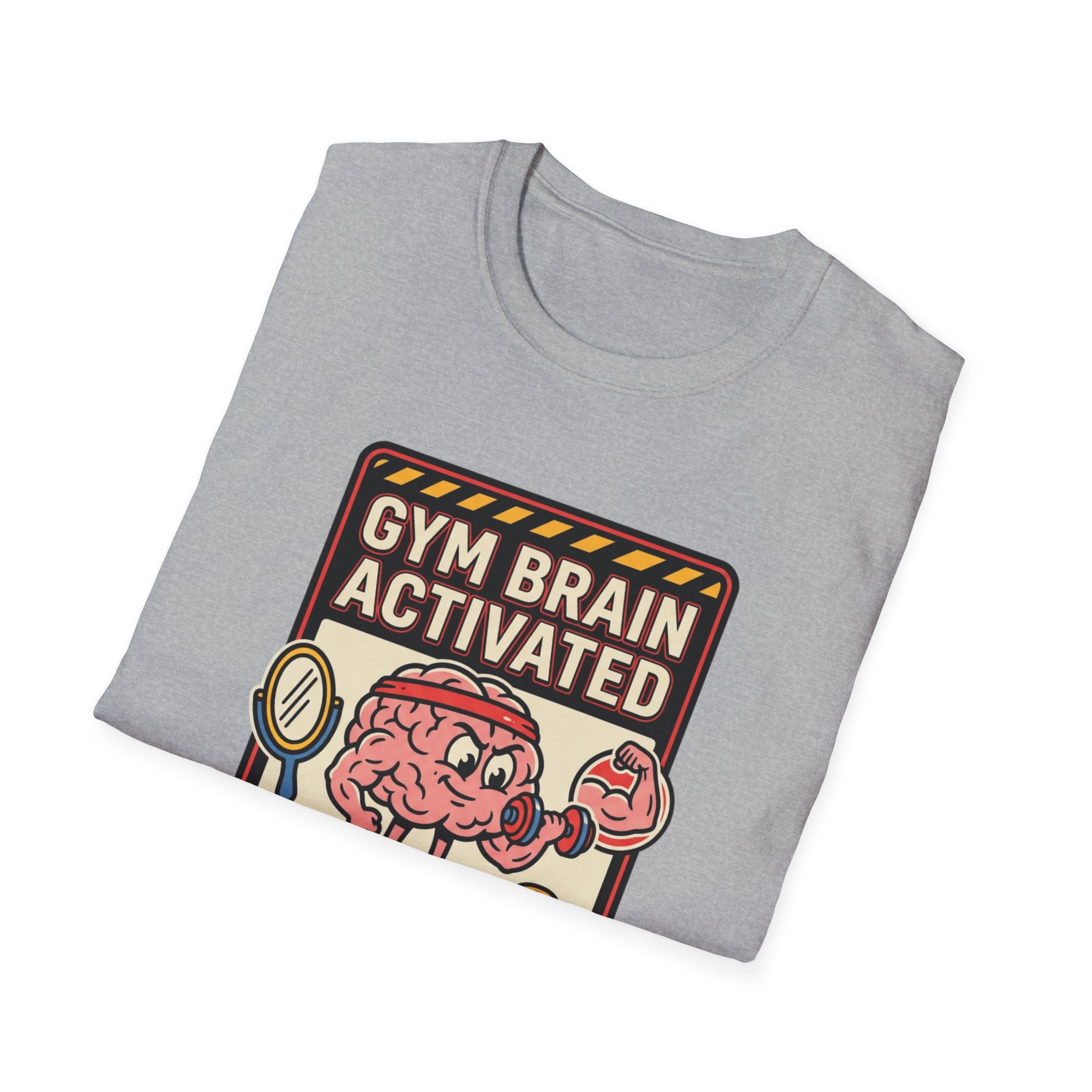 Gym brain activated T-Shirt
