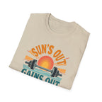 Sun’s Out, Gains Out – Summer Lift Series T-Shirt