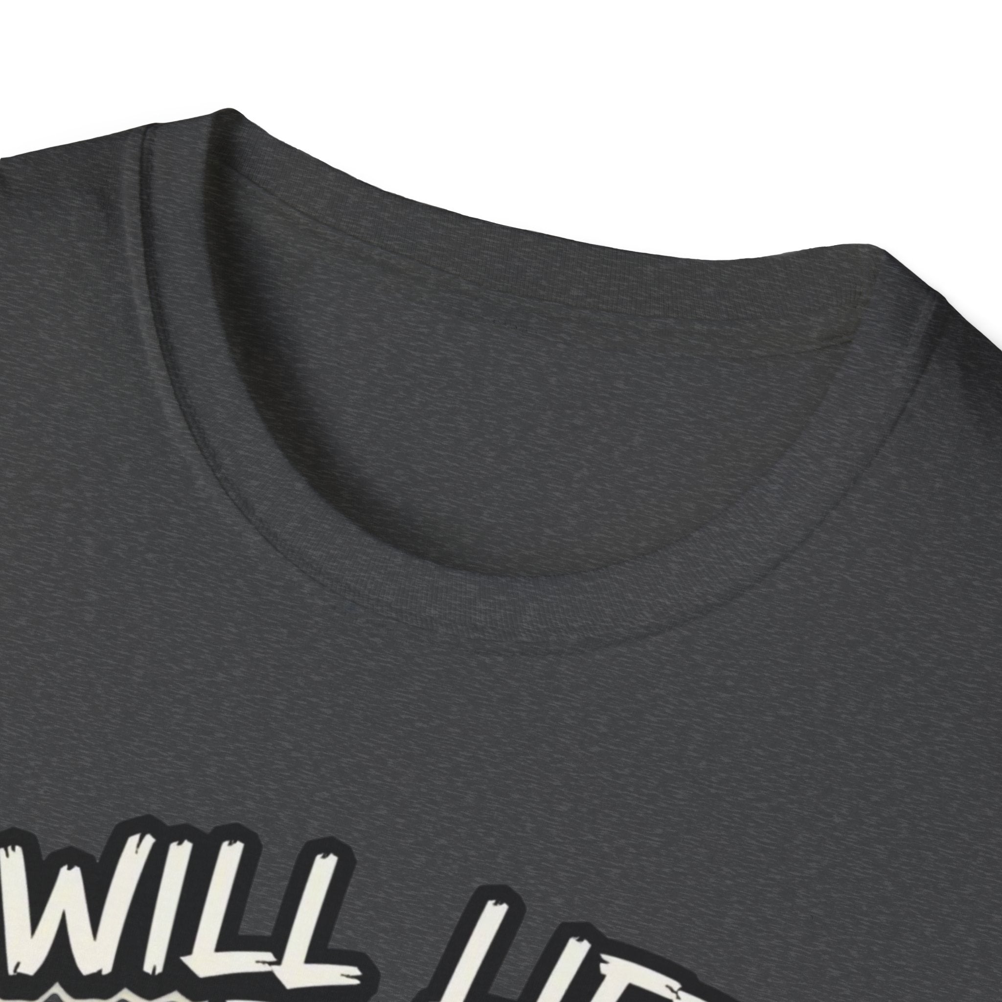 Will Lift for Whey – Monochrome Barbell Edition T-Shirt