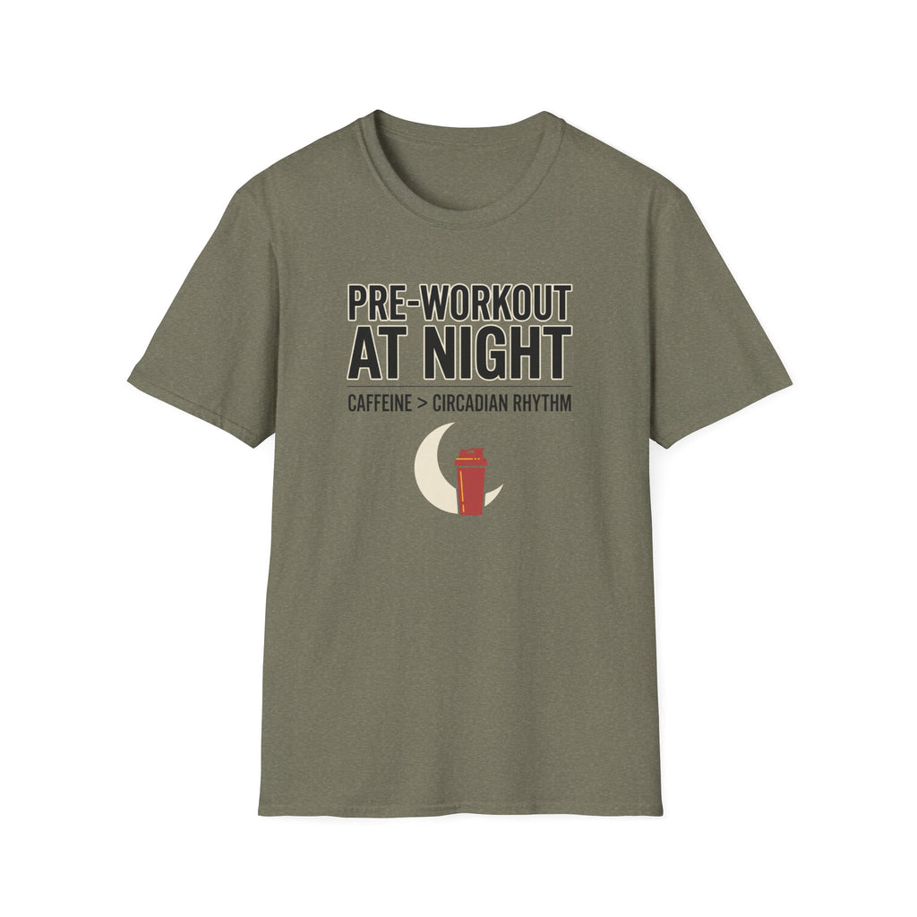 Pre at night - Caffeine > Circadian Rythm T-Shirt