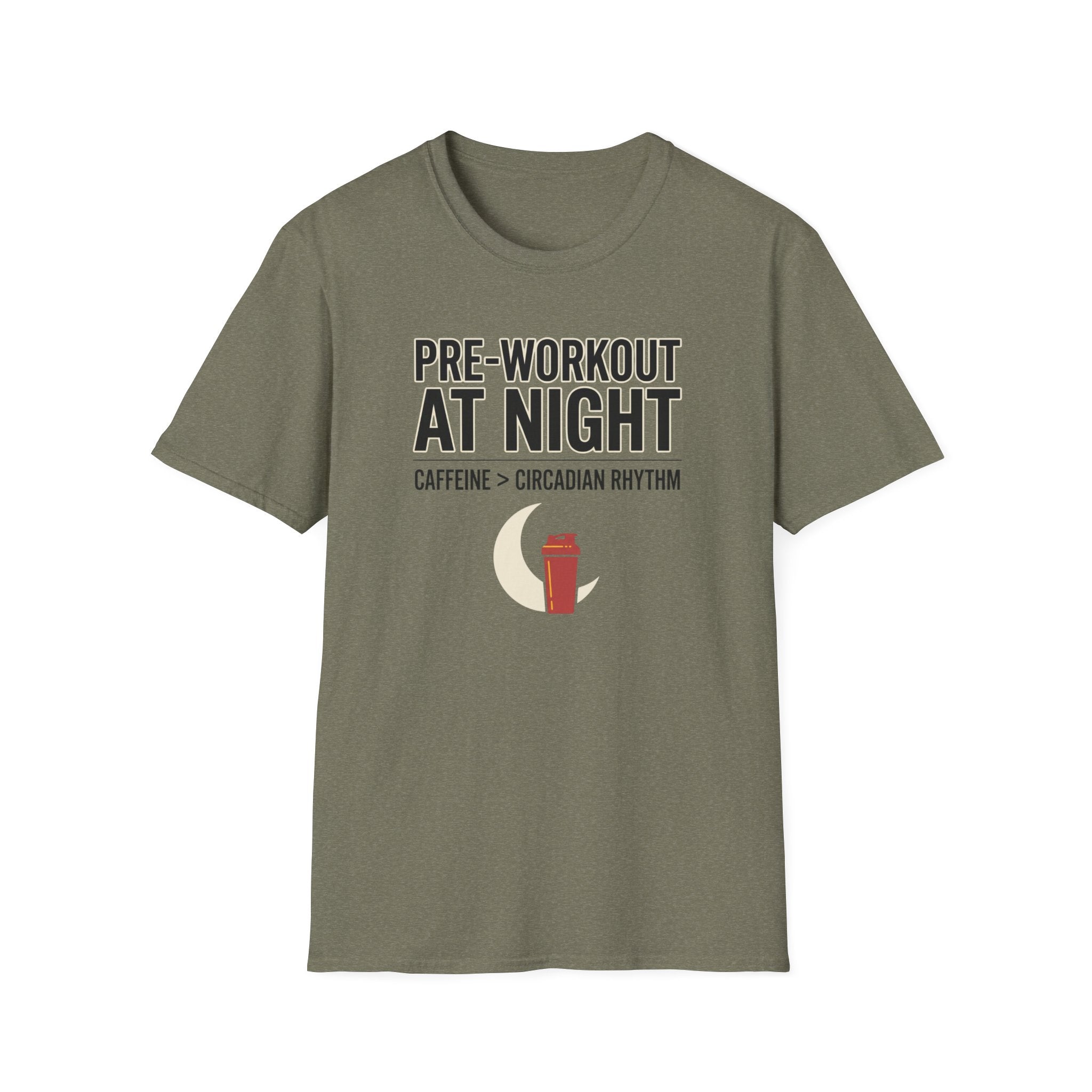 Pre at night - Caffeine > Circadian Rythm T-Shirt