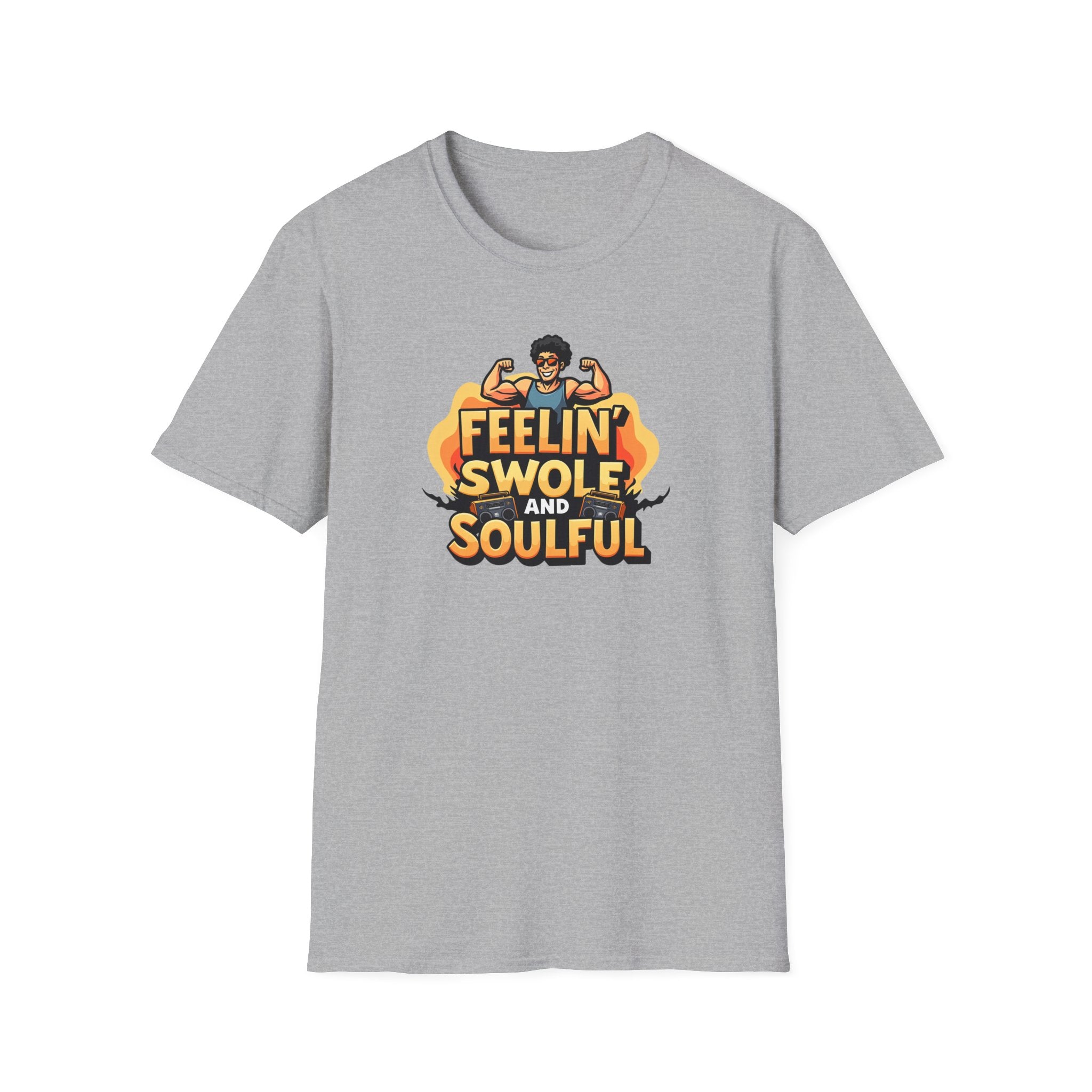 Feelin’ Swole and Soulful – Funk Pump Edition T-Shirt