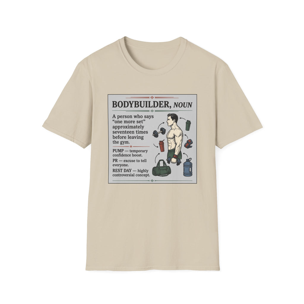 Bodybuilder, noun T-Shirt