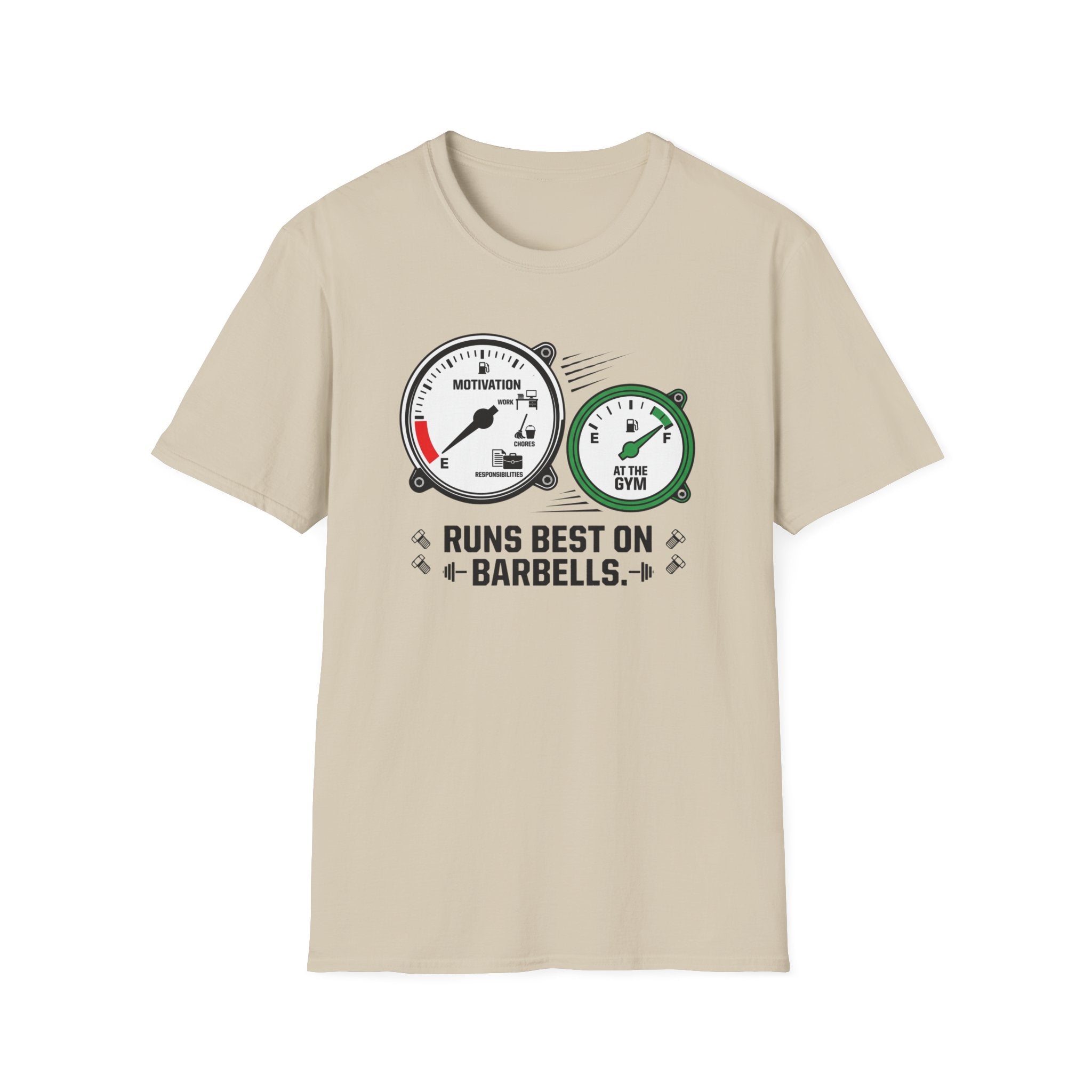 Runs best in barbells T-Shirt
